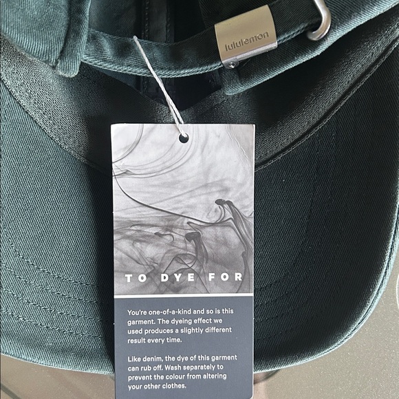 🆕 LULULEMON Classic Ball Cap *Wash Rainforest Green NWT Size L/XL - Picture 10 of 16